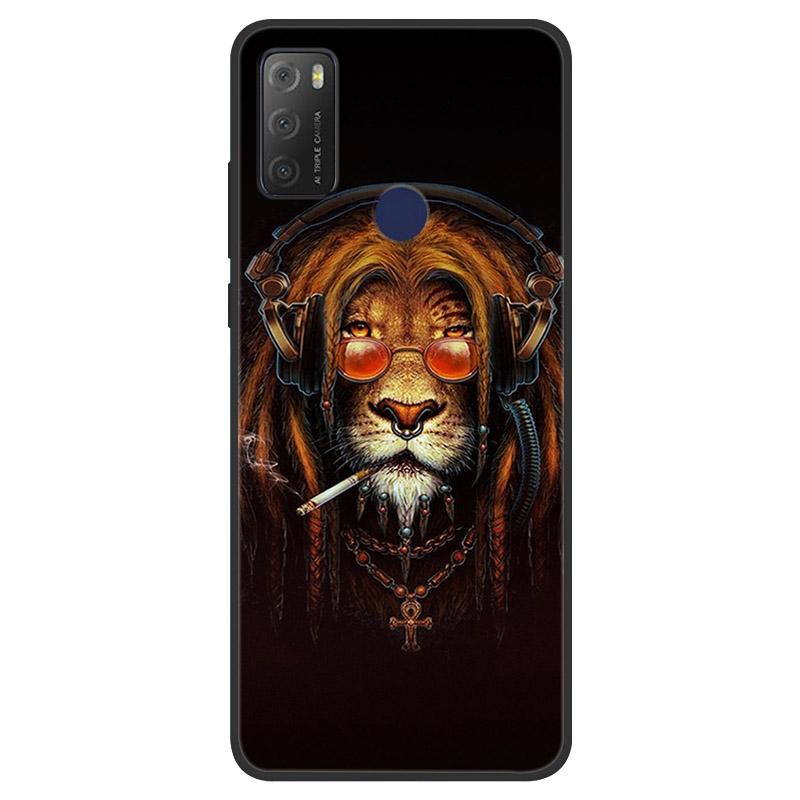 For TCL 20Y 6156D Case Shockproof Soft TPU Silicone Phone Cover For TCL 20Y 20 Y E 6125F Fundas For TCL20Y TCL20E Shell Coque