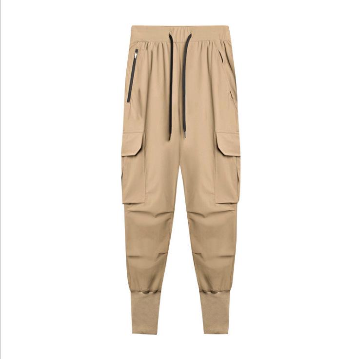 Men s Quick-Dry Stretch Cargo Fitness Pants XXXL