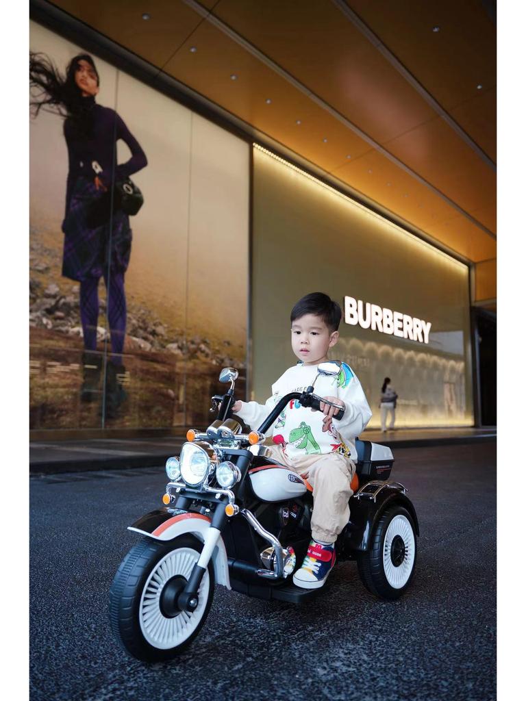 Beiduoqi Dětská elektrická motorka ve stylu Harley