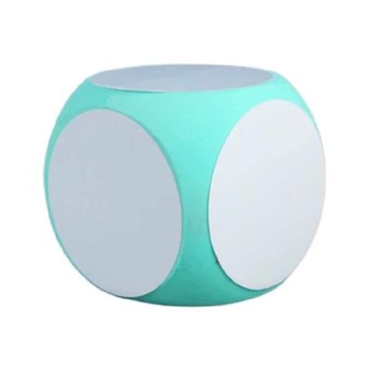 

DIY пустые кубики для записи/стирания кубиков, портативные чистящиеся пустые игровые кубики для обучения в классе, стирание снаружи кубиков зелёный