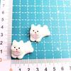 Miniature Puppy Figurine Keychain for DIY Dollhouse & Desktop Decoration
