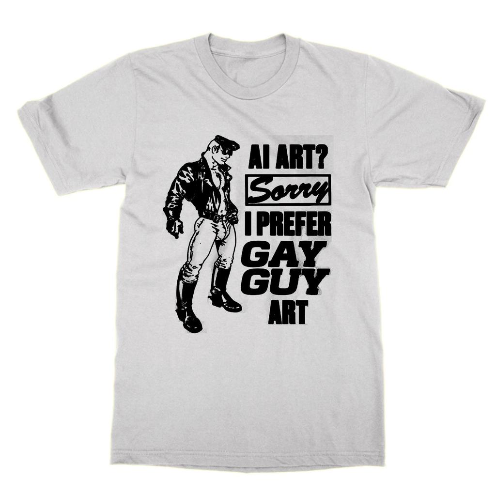 Funny T-shirt AI Art Sorry I Prefer Gay Boys Art Tom Finland