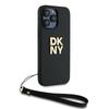 Dkny Dkhcp14Lpbswsk Iphone 14 Pro 6.1Czarny/Black Hardcase Wrist Strap Stock Logo
