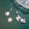Geometric Rhombus Rhinestone Tassel Earrings for Women - Trendy Ear Hooks, Super Fairy Fashion Style