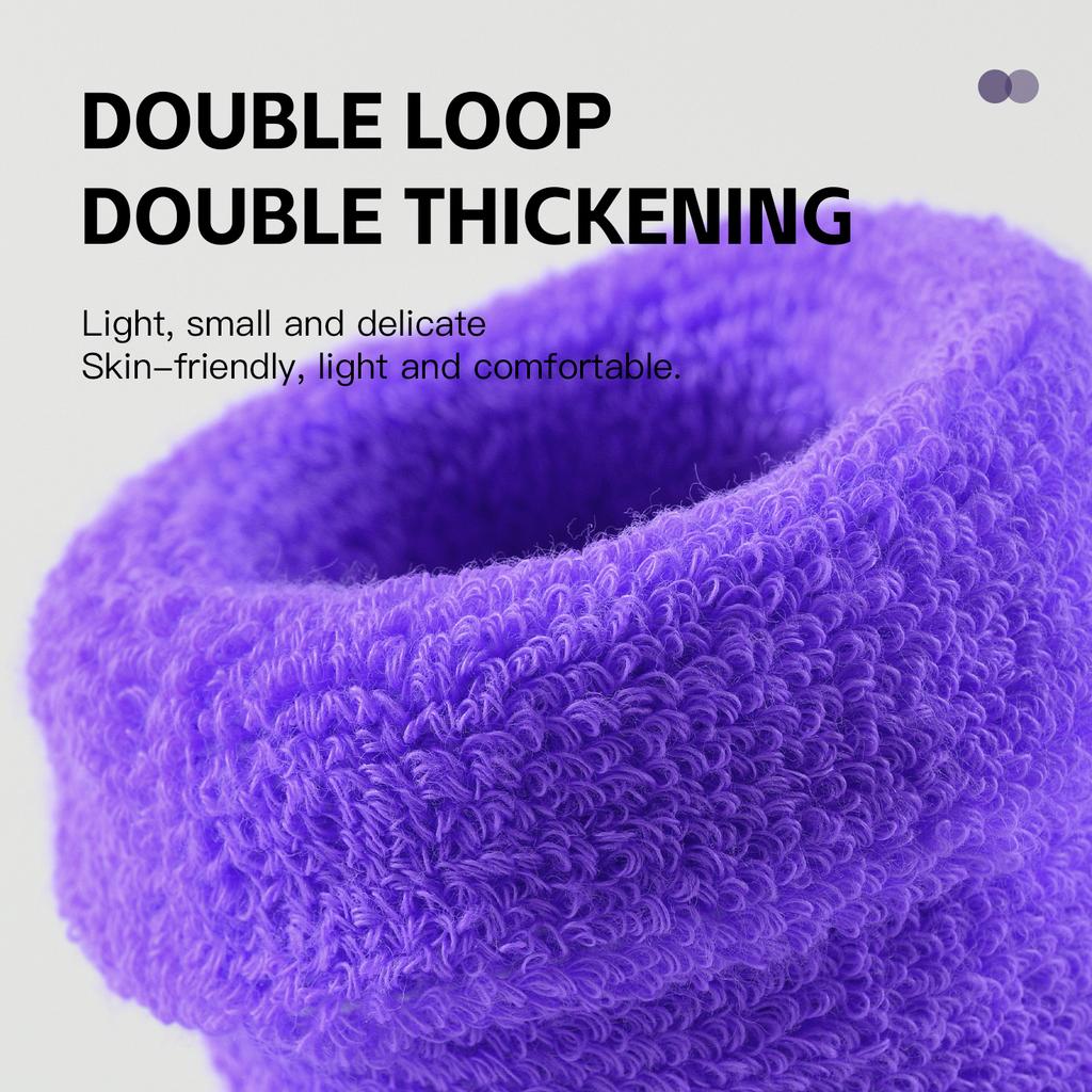 1 Pc Towel Sports Wrist Bands Tennis Sweat Bands Wrist Guard Basketball Fitness Sweatbands Wrist Wrap Wrist Protection Badminton