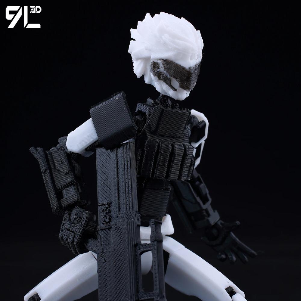 Lucky13 T13 Dummy13 Multi-Jointed Shapeshift Robot 3D Printed Mannequin for Kids Adults Parent-Child Interactive Games Gift