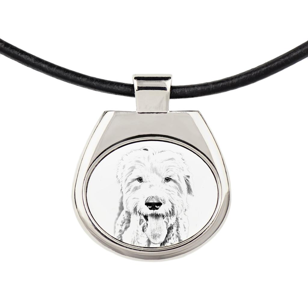Old English Sheepdog – Dog necklace, personalized pendant with a photo | Art-Dog