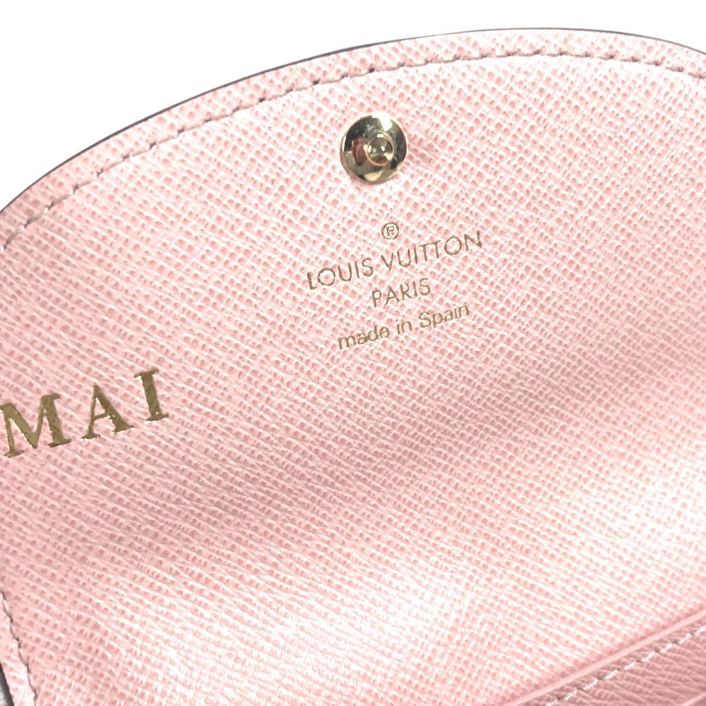 Louis Vuitton M62361 Monogram Porto Monnaie-Rosalie Wallet Coin Case Purse