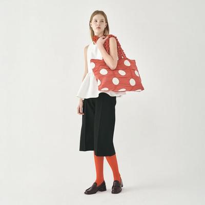Red Polkadot Shopper Bag