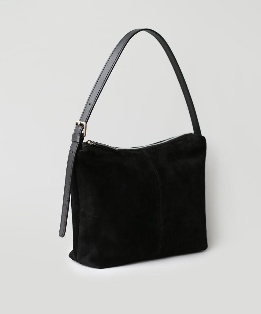 Andneeds Suede Shoulder Bag (Black)