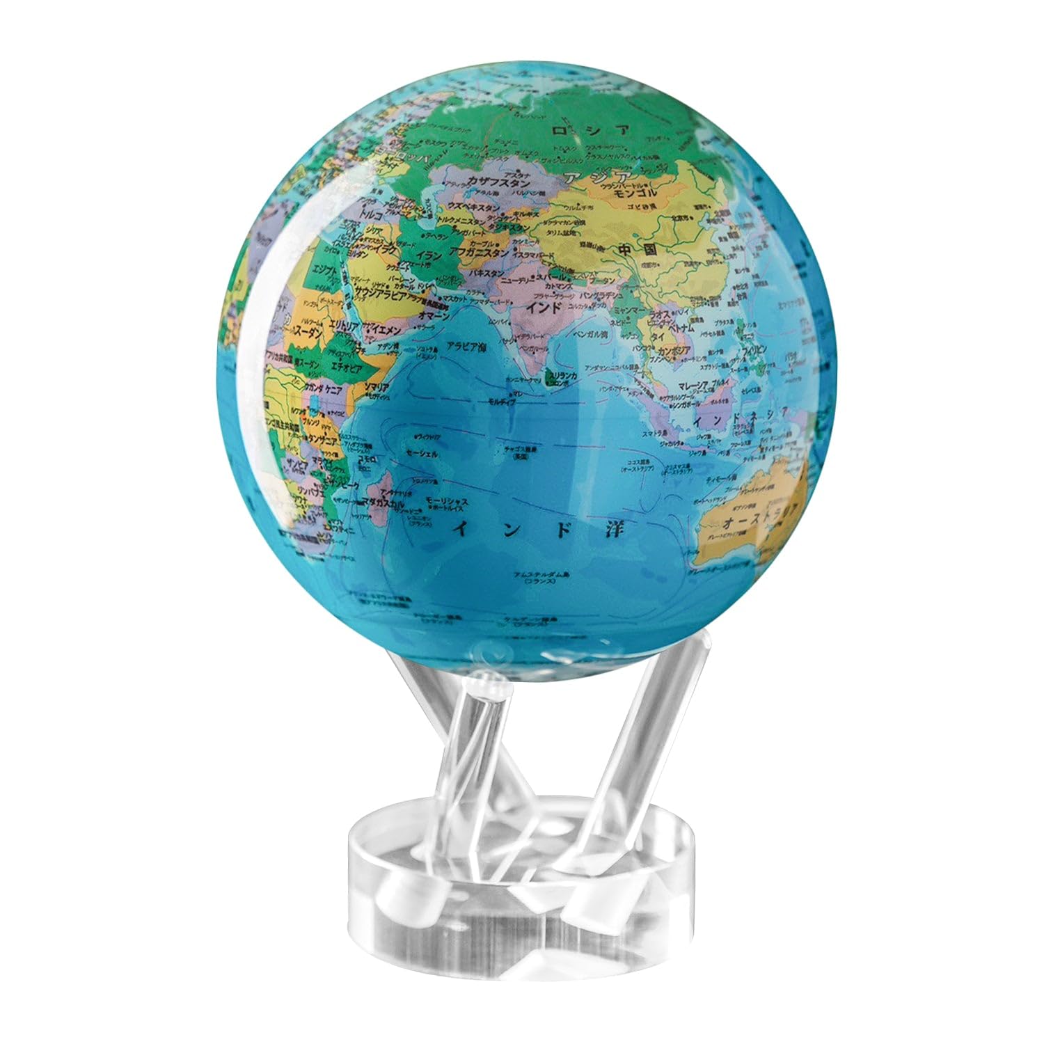 

Глобус MOVA l Глобус l Серія Карта світу Японська адміністративна карта дюйм l З підставкою l Без живлення Автоматично обертовий глобус, що працює від кімнатного та природного