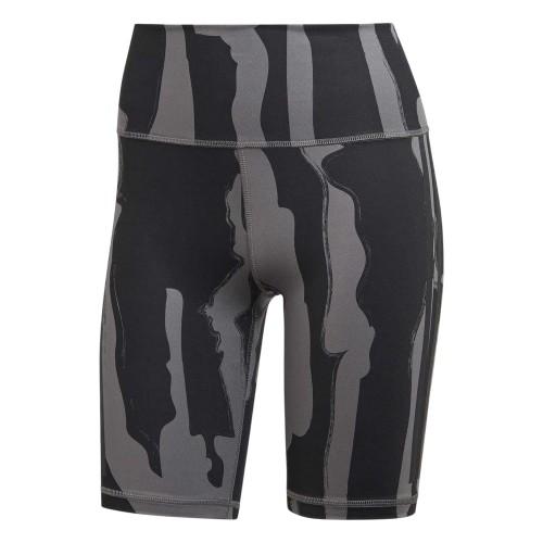 adidas Womens/Ladies Thebe Magugu Striped Cycling Shorts