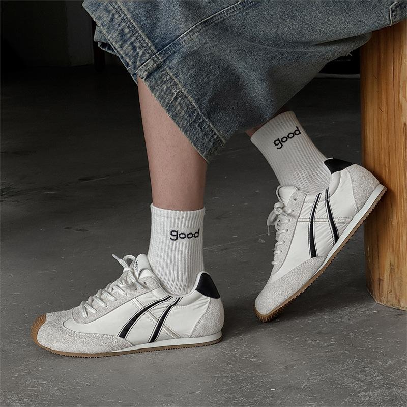 Spring Ballet Training Shoes Soft Sole Color Matching Casual Sports Shoes Mango Small Head Shake Forrest Gump Shoes