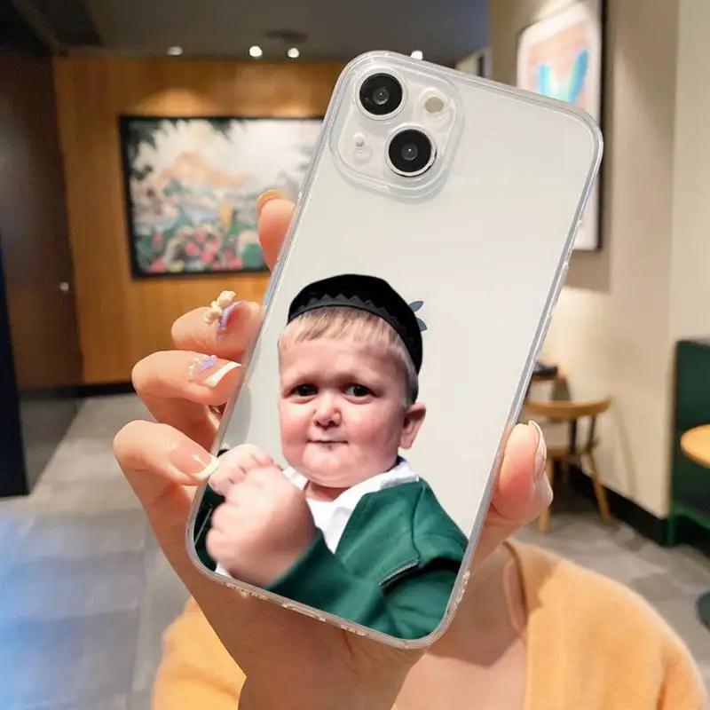 Funny Babaite Hasbulla Phone Case for iPhone 16 11 12 13 14 15 Pro Max Mini SE 7 8 Plus Funda Shockproof Transparent Phone Cover