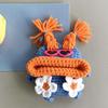 Crochet Cartoon Earbud Case for AirPods 1/2/3/4 for AirPods Pro 1/2/3 Bluetooth-compatible Wireless Earphone Charging Case Cover Headphone Protective