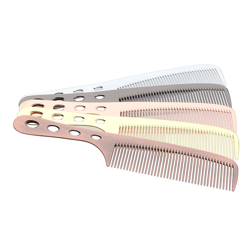 Detangling Barbers Comb Fine Tooth Styling Comb Anti Static Hairdressing Tool for Salon Hair Coloring