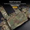 Wosport Aufbewahrungstasche Mk4 Chest Rig Reißverschluss-Einsatztasche Taktisches Erweiterungszubehör Doppelter Reißverschluss