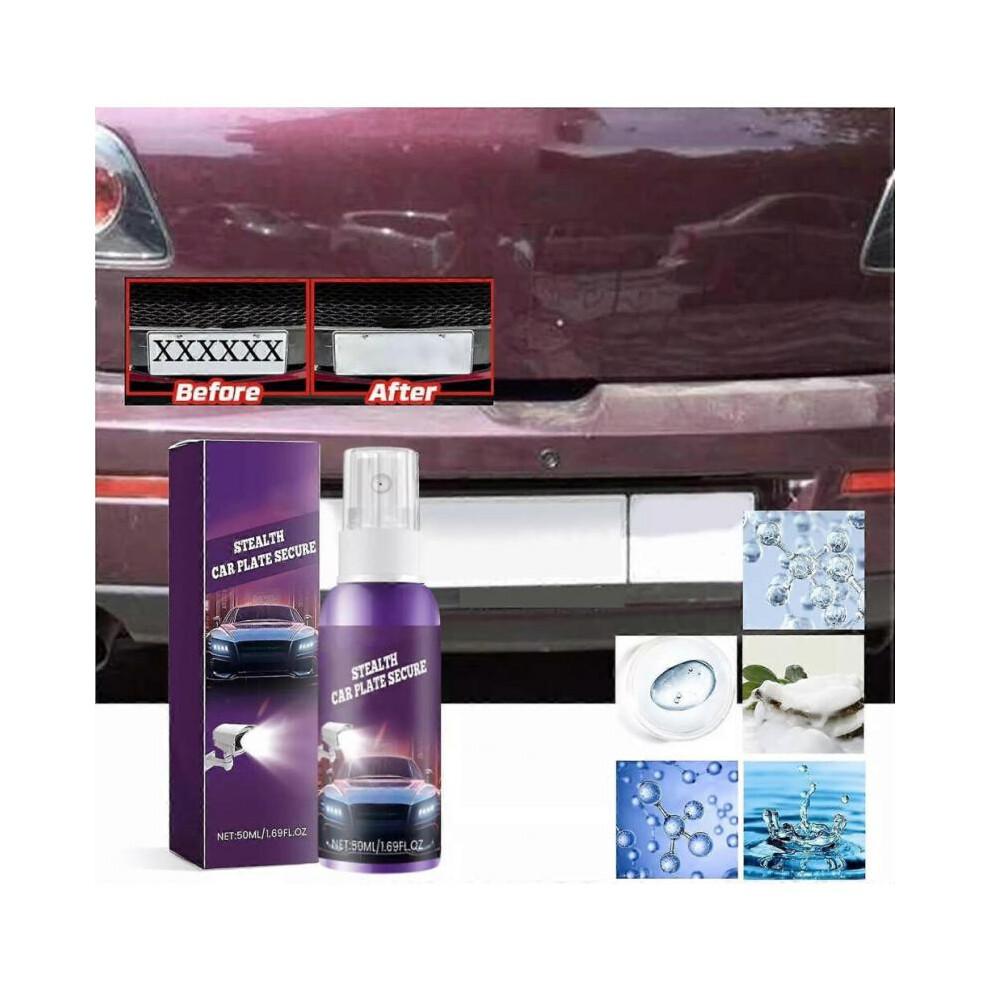 Spray invisível para placas de matrícula, spray refletivo para placas de matrícula