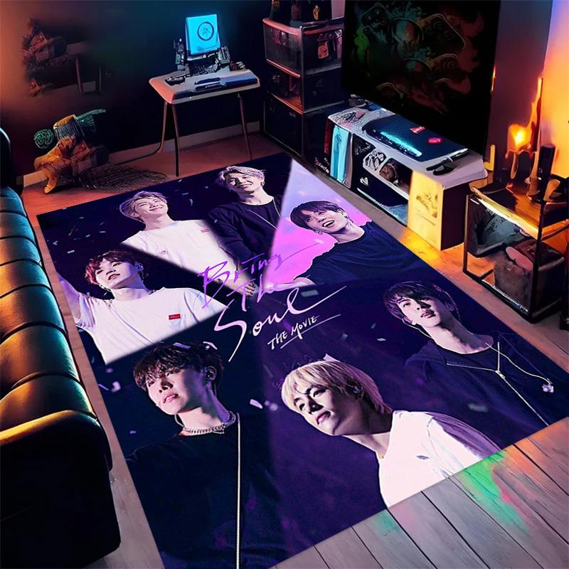 Vibrant Soul: Essence Unity Carpet Doormat Suitable for All Seasons Protective Pad Bathroom Mat Dormitory Decoration