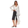 New Lace See-through Sun Protection Long Dress, Cardigan, Bikini Beach Cover-up