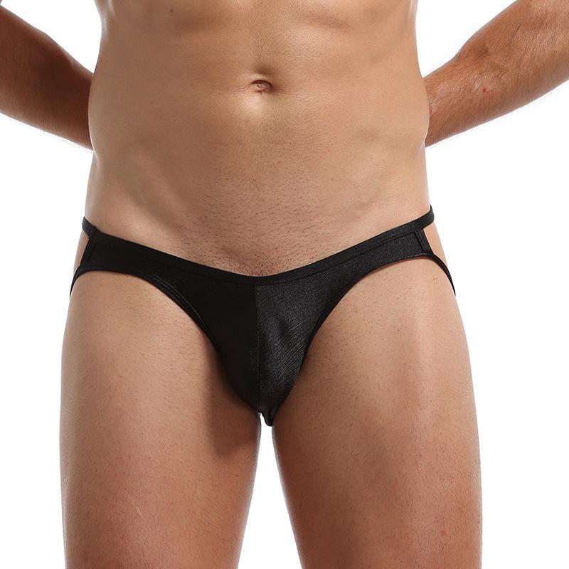 Jockstrap G-struny a tanga Sexy Gay Men Spodní Prádlo Gay Penis Váček Bikiny Dutá tanga Pánské Spodní prádlo