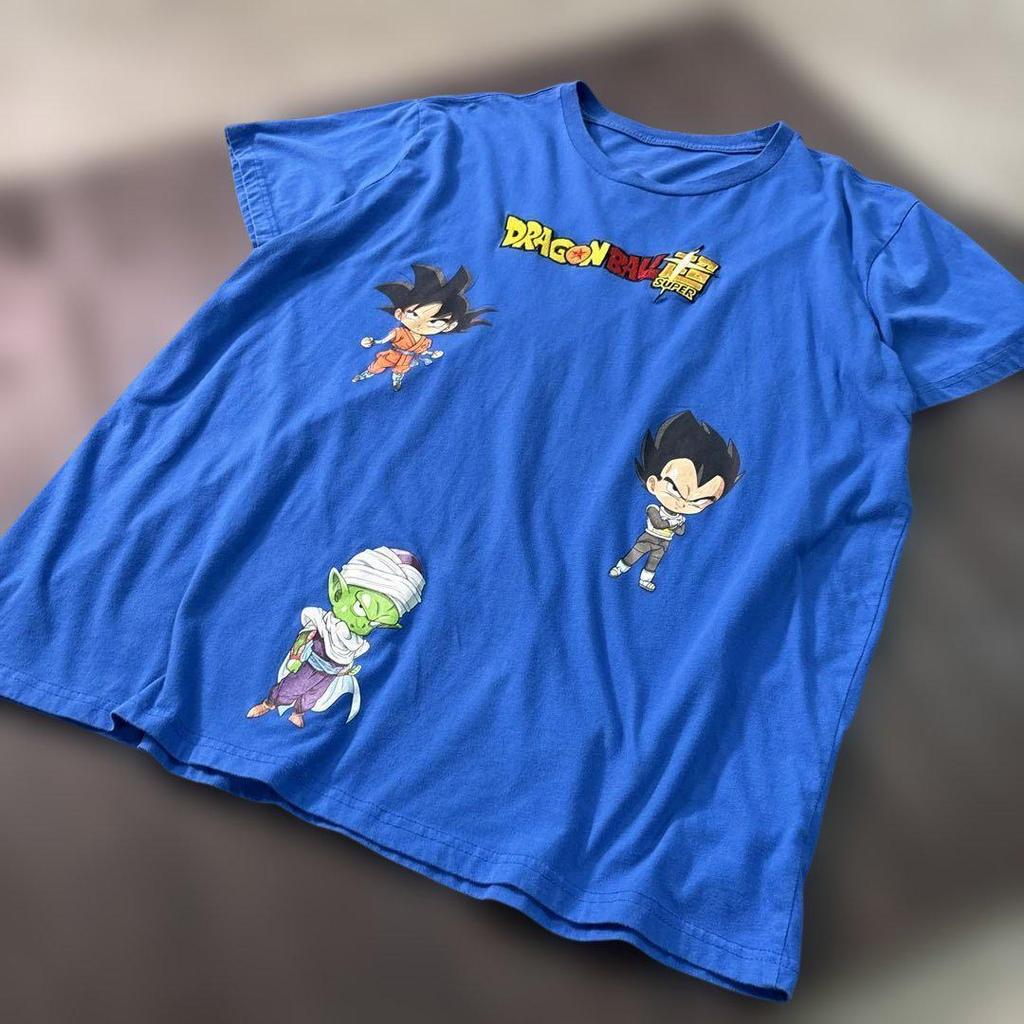 [USED] 7TSM2DRAGON BALL Super Embroidered & Printed T-Shirt, Used