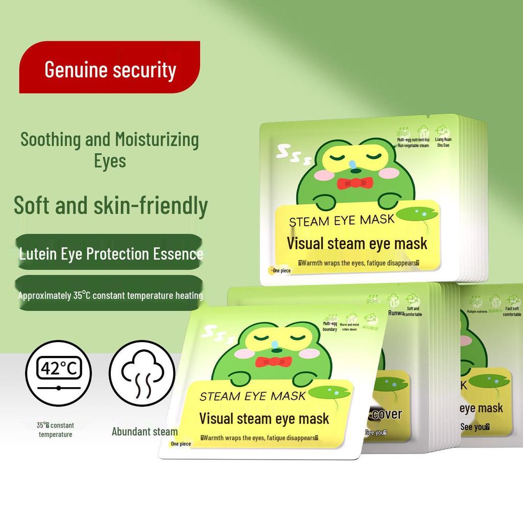 Self-Heating Steam Eye Mask: Hot Compress for Eye Fatigue with Hollow Design