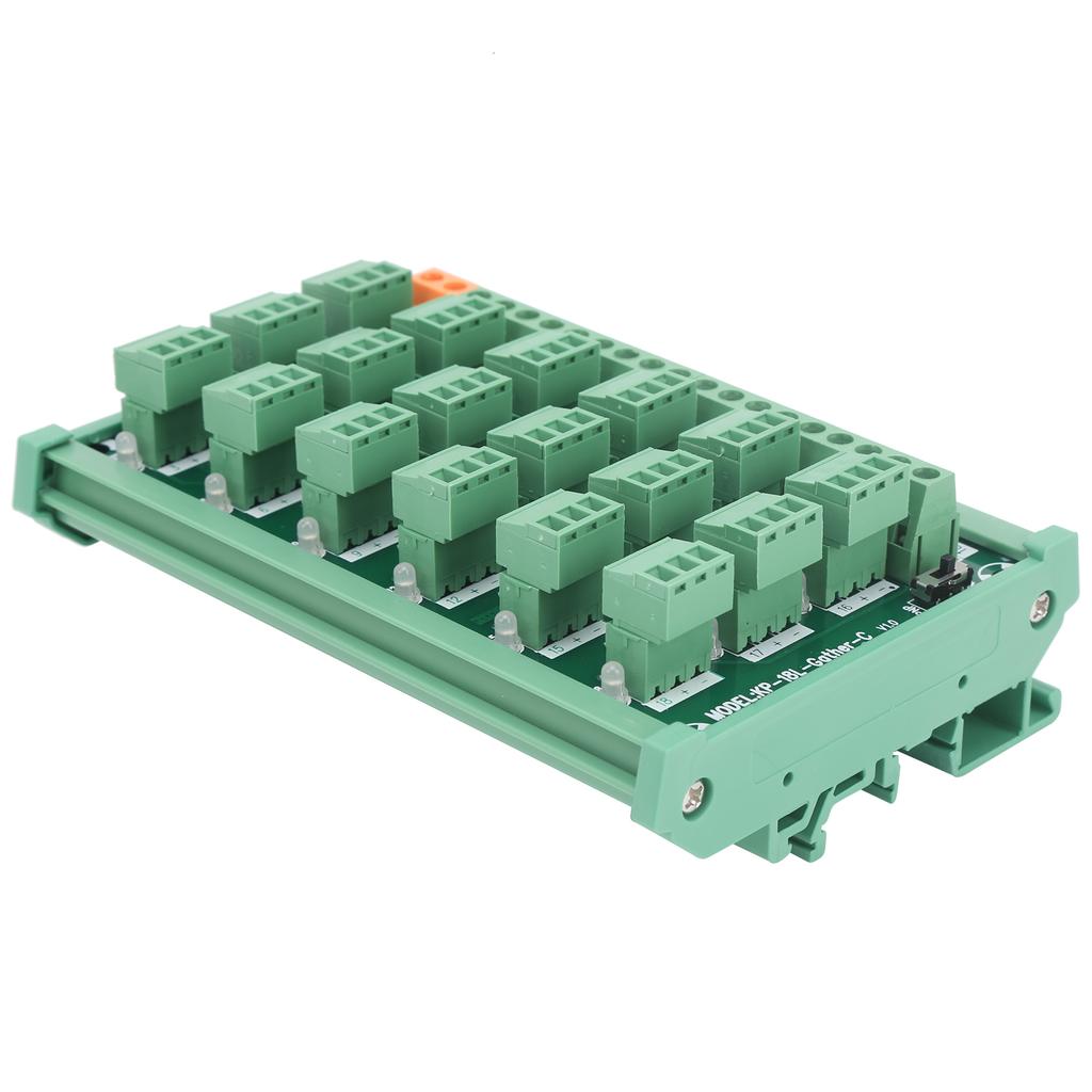 Terminal Block DIN Rail 3 Wire 18 Channel Acquisition Board NPN PNP KP 18L Gther C