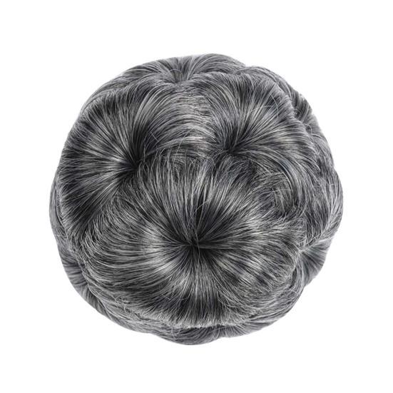 Synthetischer, lockiger Chignon-Haarknoten, Haarteil, Clip-in-Haarverlängerungen