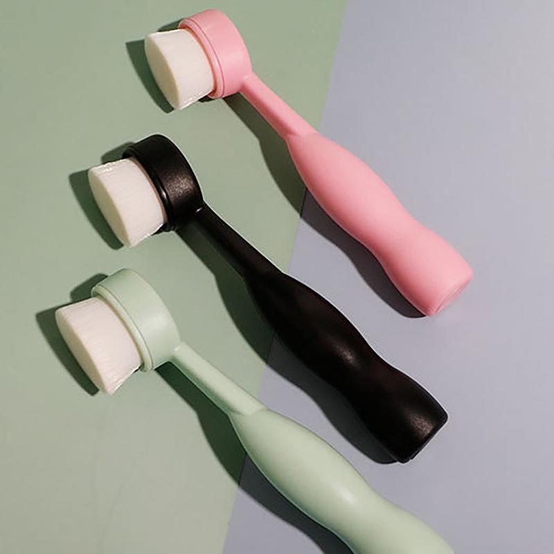 Abs Facial Brush Deep Cleanser Blackhead Pore Exfoliating Facial Massage Brush Portable Facial Skin Wash Tools