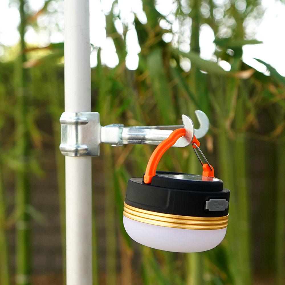 Accessories Outdoor Light Hanging Hook Clip Lamp Hanger Tent Hook Canopy Pole Lamp Hanging Clip