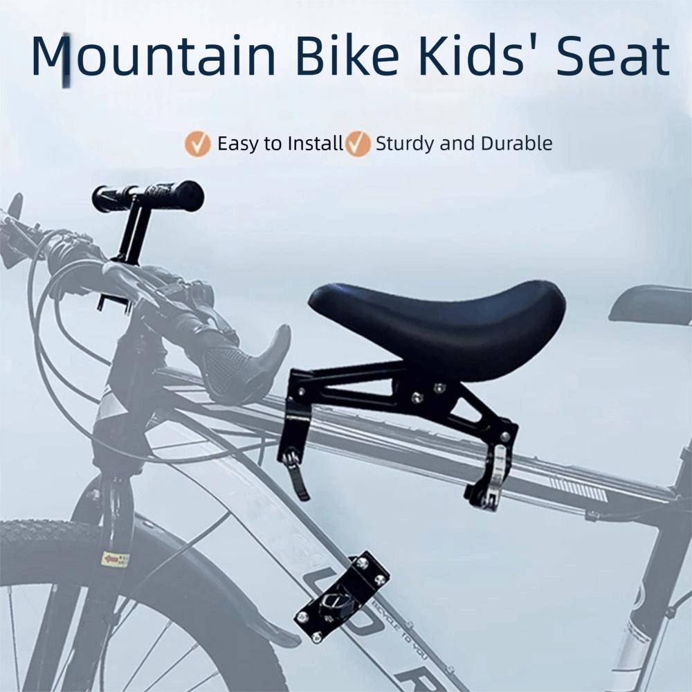 Front Mounted Bike Seat with Handlebars Quick Release Child Seat Road Bike