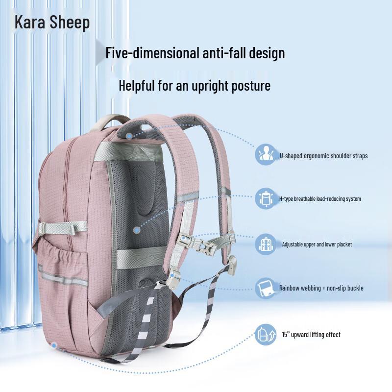 Carany CX5529 Unisex Anti-Burden Travel Backpack