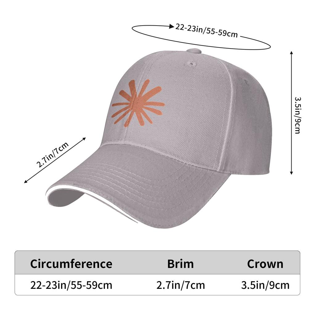 Anthropic Claude Sonnet Baseball Cap  Tennis Skate Sun Visor Trucker Hat Unisex Men Y2K Retro Design Snapback Cap