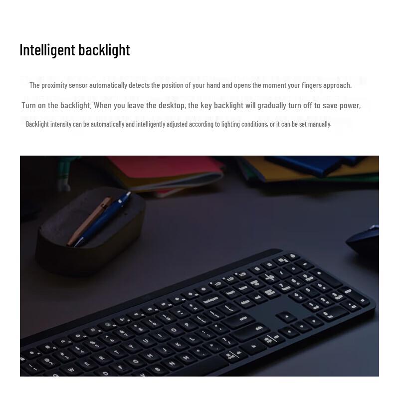 Logitech MX Keys Wireless Bluetooth Keyboard