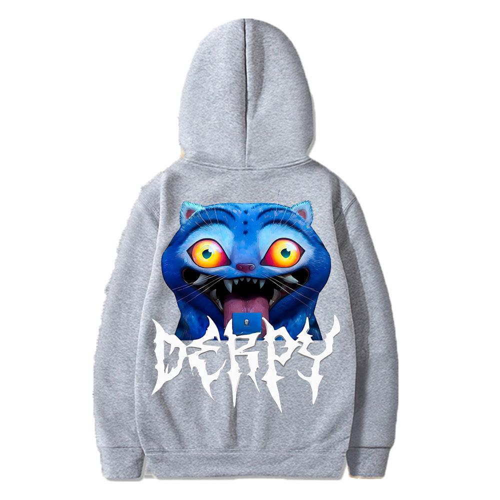 KPOP Print Hoodie Harajuku Punk Men Women Y2k Hoodie Clothes Oversized Goth Sweatshirts for Cool Girls Boys Streetwear Tops