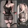 Sexy Underwear, Sexy Tight Pajamas, Hot Temptation, Perspective Hip-wrapped Nightdress Set Qqny Abstinence