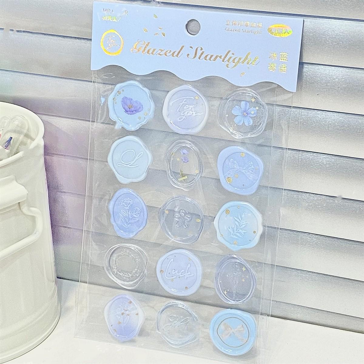 

18 шт./20 шт. сумка сургучная наклейка-штамп для детей, винтажная наклейка в европейском стиле ярких цветов для детей, декоративный альбом «сделай сам» 15pcs