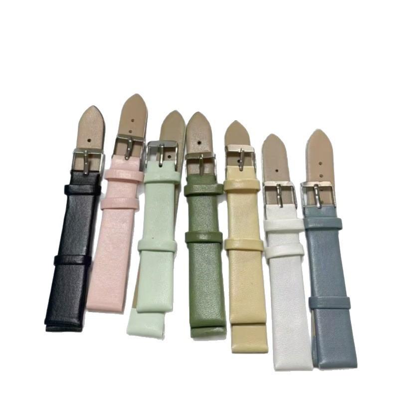 16Mm Watch Strap Men'S And Women'S Watch Strap Multicolor Plain Woven Watch Strap Pin Buckle Watch Accessories Watch Strap