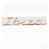 3D Metal Ibiza Car Letter Stickers Rear Trunk Emblem Accessories