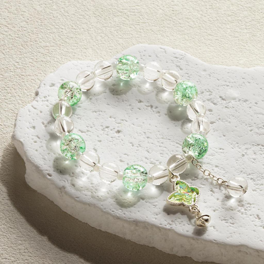 Mori Style Mermaid Crystal Bracelet - Sweet, Versatile Design for Women, Students, and Best Friends.