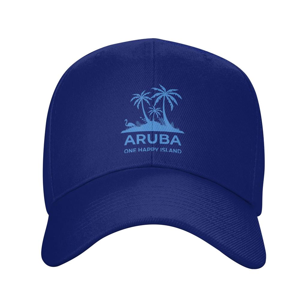 Aruba One Happy Island Souvenir Baseball Cap Hiking Fishing Classic Design Sun Hip Hop Hats FeUnisex Unisex Wholesale Baseball Caps