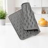 1Pcs Silicone Dish Drying Mat Pots Dish Drain Mat For Kitchen Tableware Non-slip Mats Anti-scald Coaster Kitchen Utensils