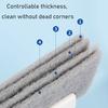 Window Track Cleaning Brush with Non-Slip Grip Ergonomic Handle Stiff Bristle Crevice Brush Narrow Gaps Groove Cleaning Tool