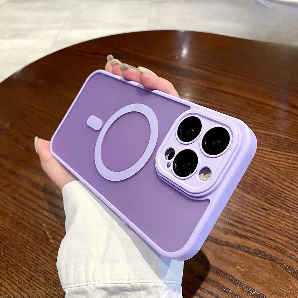 Applicable To IPhone16 Mobile Phone Case Magnetic Scrub Skin Feeling 13 Apple 15 Promax Protective Case 14 Full Package