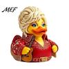 Unique Plastic Duck Collectibles Charming Novelty Ornament, Musical Theme with Guitar Ornaments for Music Lovers Decor, Decorative Collectible
