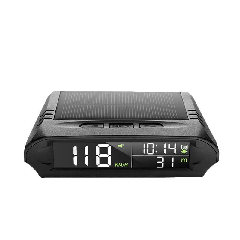 Wireless GPS Car HUD: Satellite Speed, Odometer, Altitude & Temperature Display