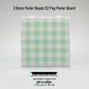 Heat-Resistant 2.6mm Pegboard Nails Set, 104 Pins for Perler Beads Mat Tool
