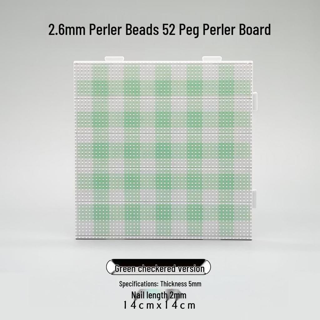 Heat-Resistant 2.6mm Pegboard Nails Set, 104 Pins for Perler Beads Mat Tool