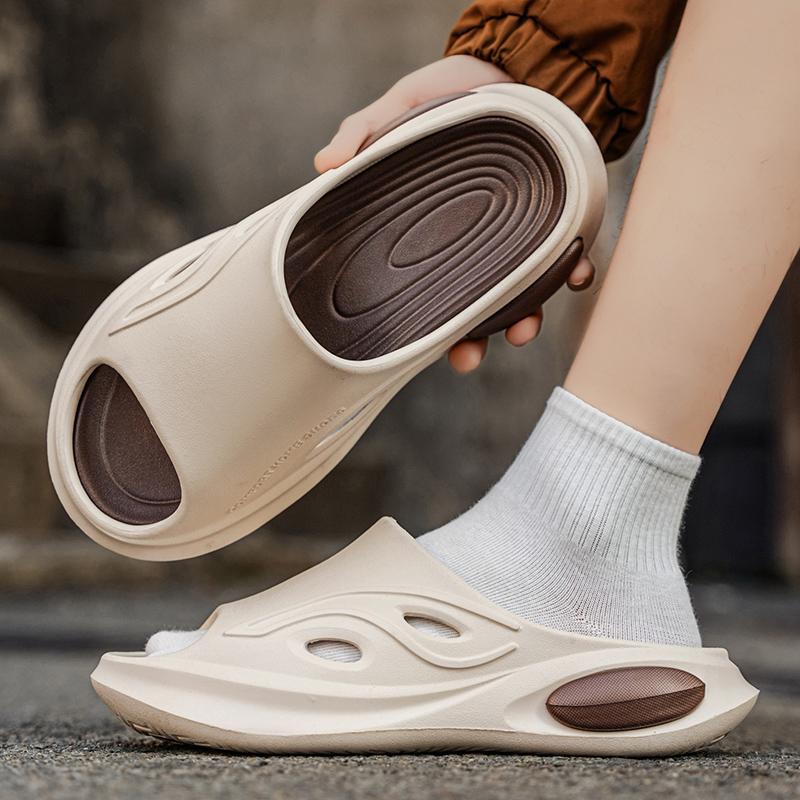Summertime Eva Soft Slide Shoes For Men Slides Indoor Outside Sandal Shoes Beach Men Daily Wear Shoes Garden Shoes Male Slip-Resistant House Shoes